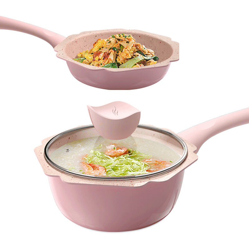 Multifunctional Porridge And Instant Noodles Maifan Stone Non-stick Small Milk Pot