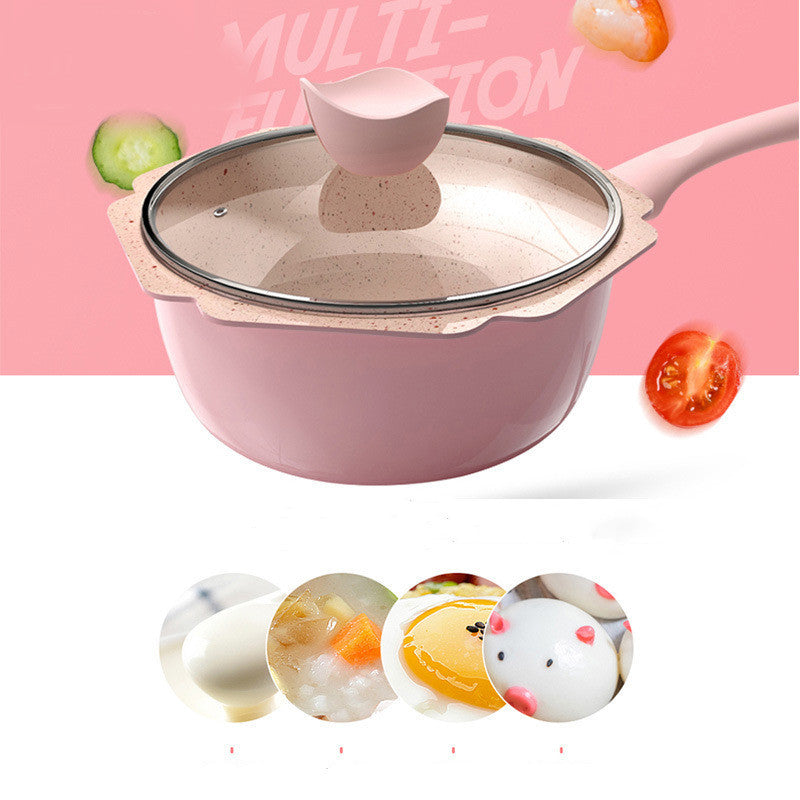 Multifunctional Porridge And Instant Noodles Maifan Stone Non-stick Small Milk Pot